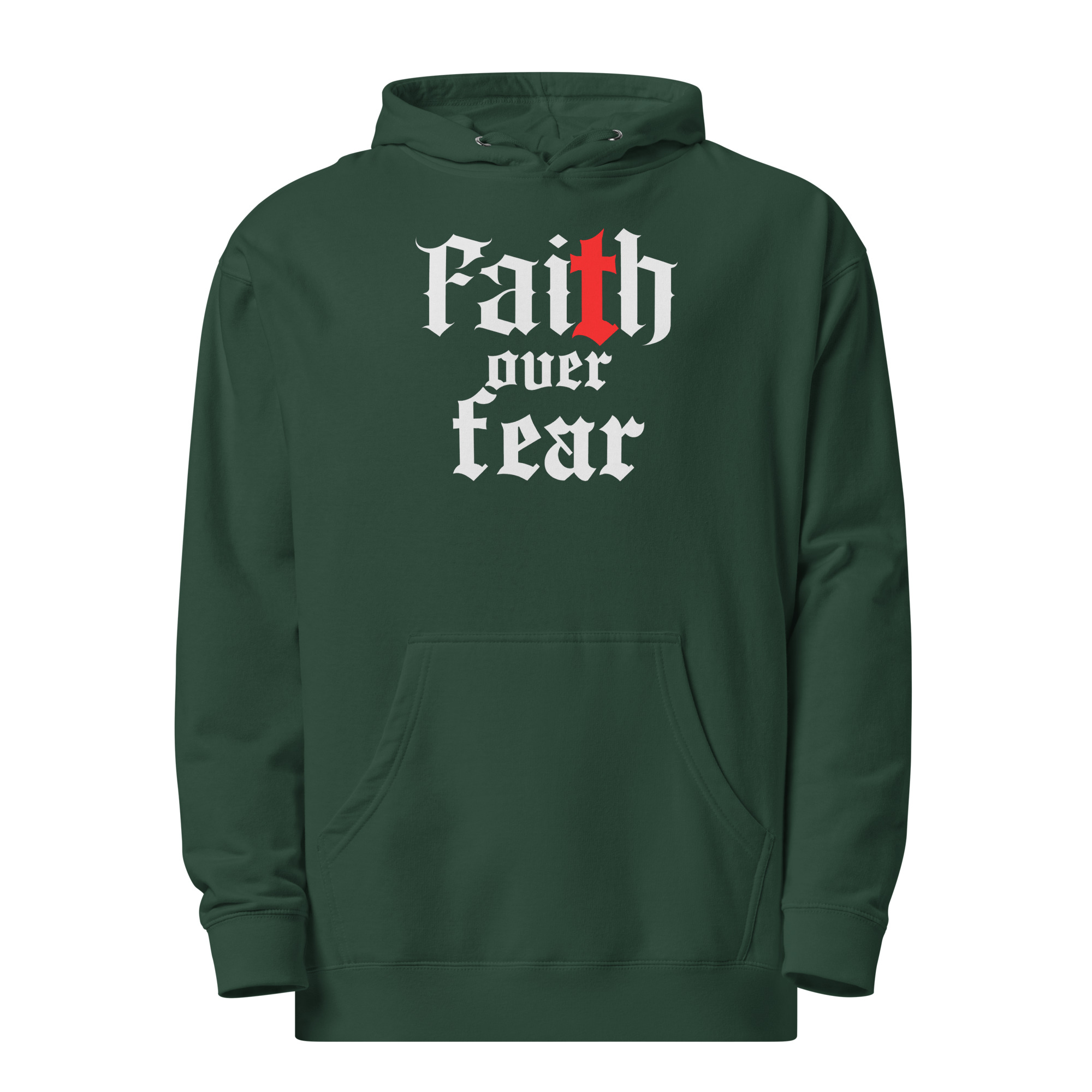 Faith Over Fear Unisex Hoodie - Image 3