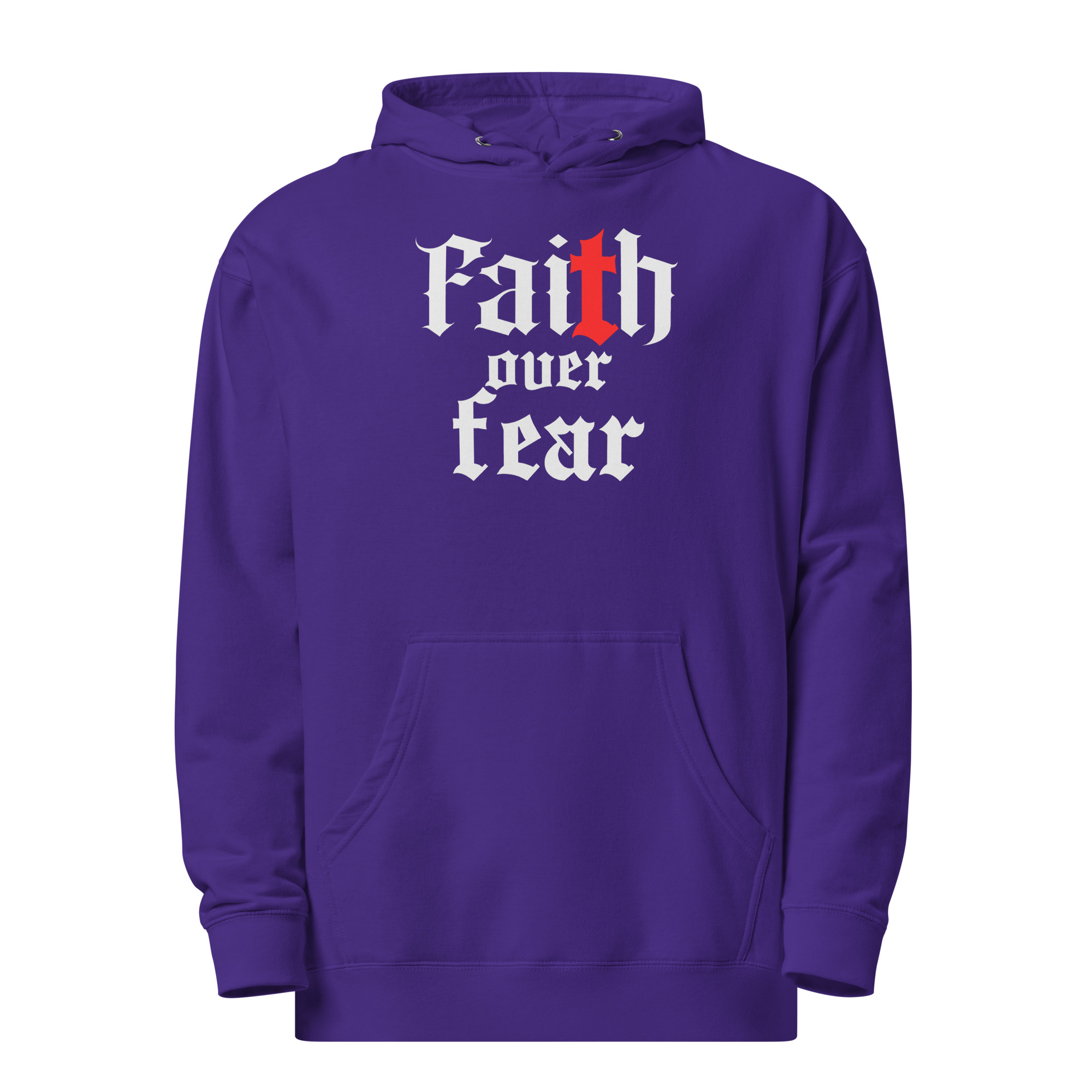 Faith Over Fear Unisex Hoodie - Image 2